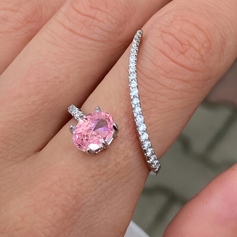 Women's Zirconia Bridal Wedding Ring Set for Daily & Party Wear